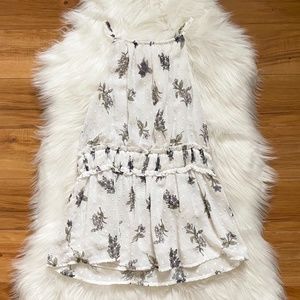 Francesca's High-Neck Floral Top